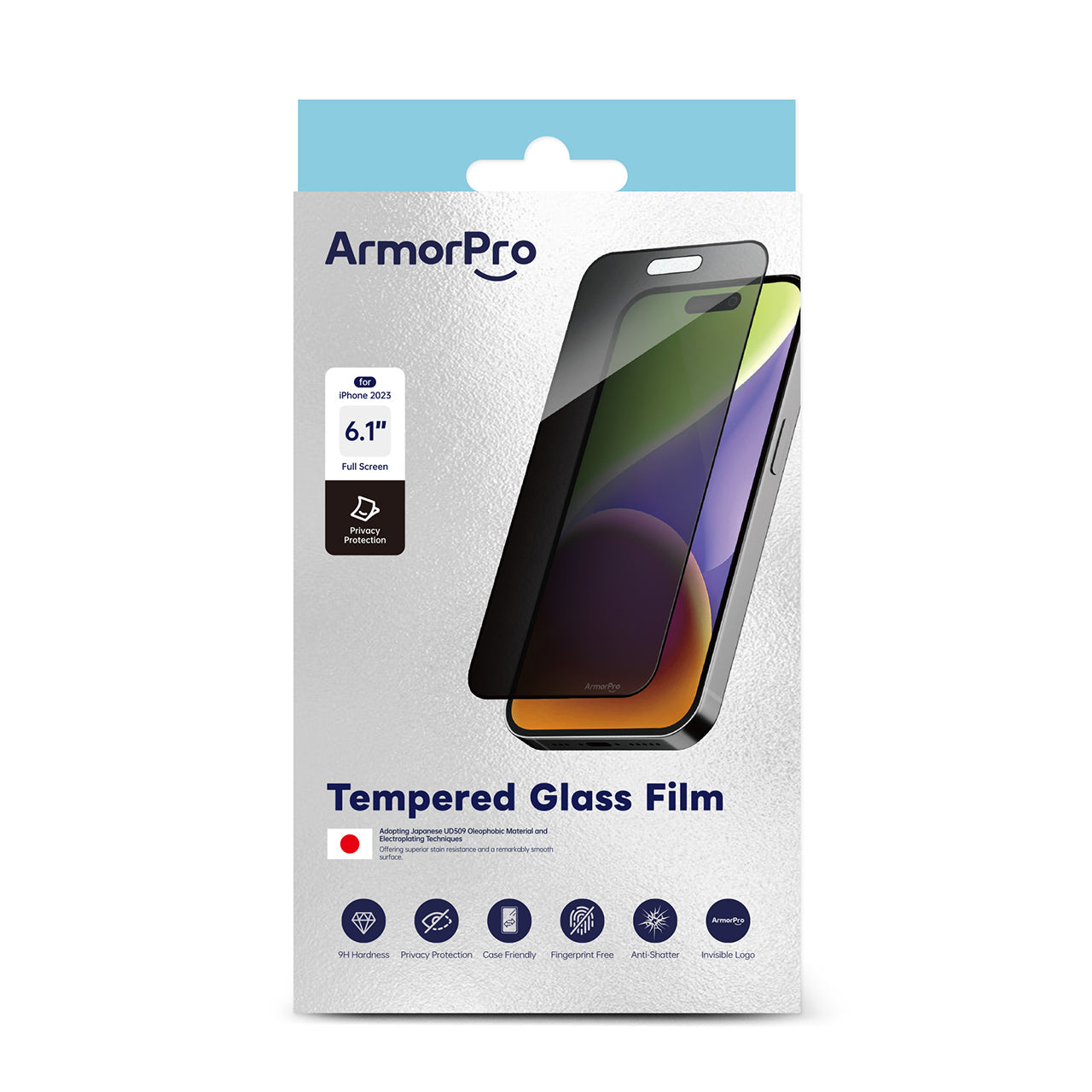 ArmorPro Privacy Screen Protector for iPhone 15 Series